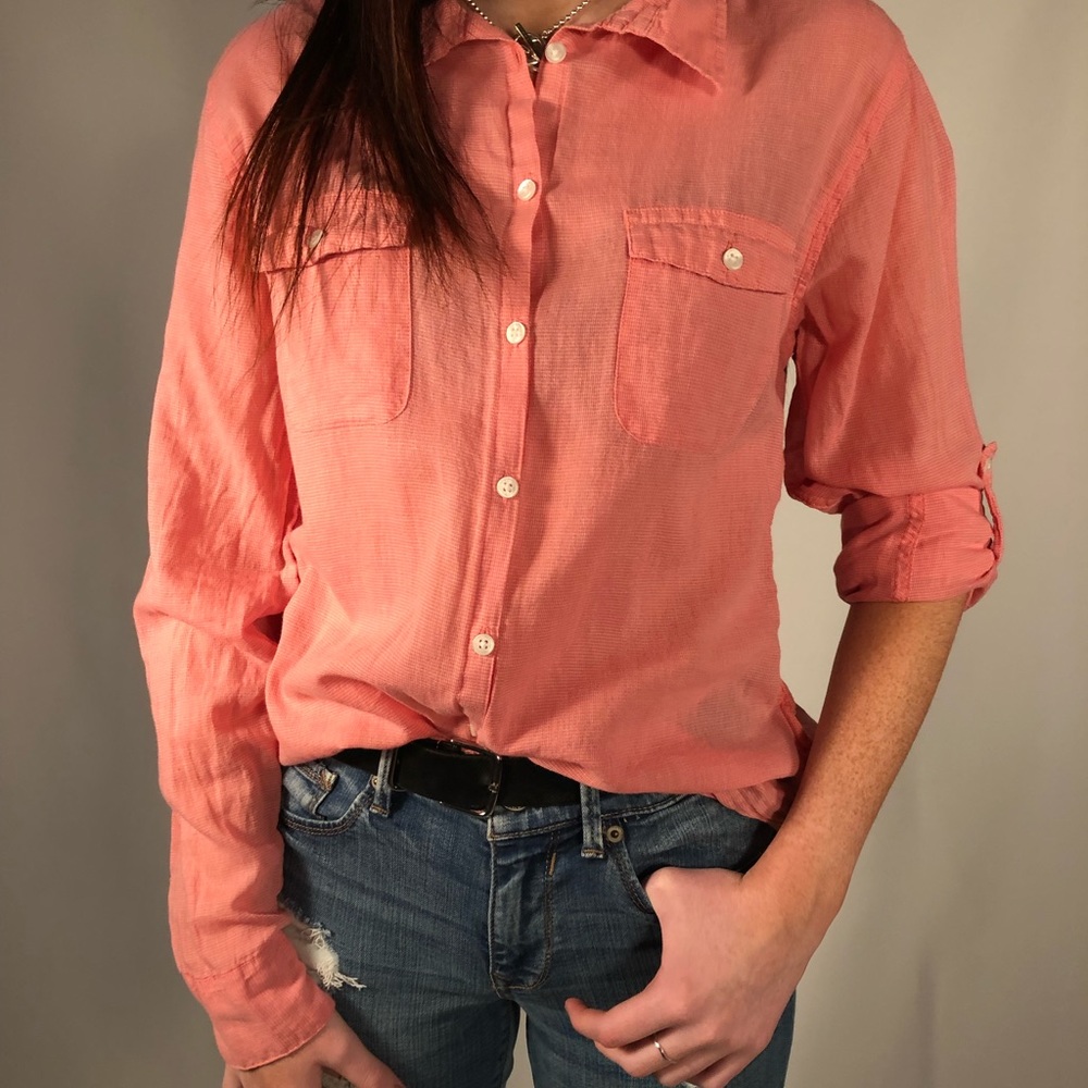 Toad&Co. Hornytoad organic cotton blouse